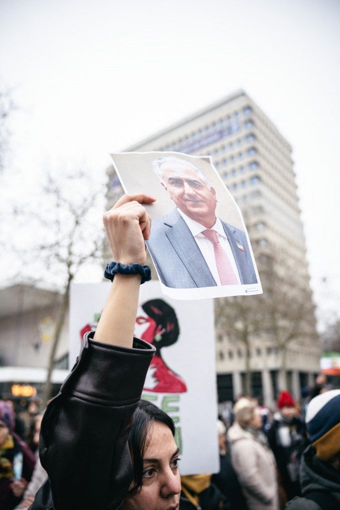 Irán: Reza Pahlavi ismét bejelentette visszatérését Fotó: VERNAULT QUENTIN / NurPhoto