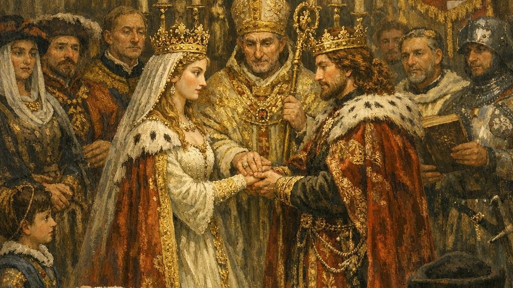 Mária és Zsigmond házassága