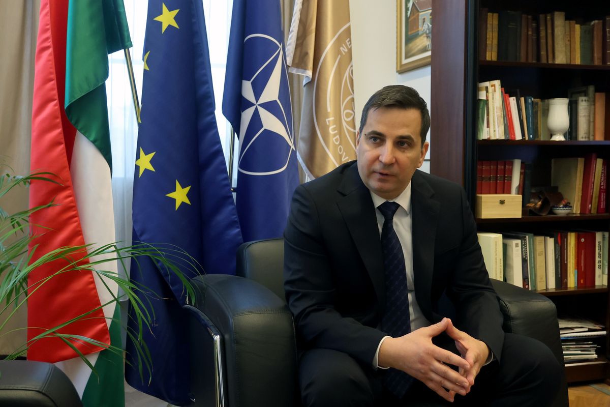 Deli Gergely elmondta, az NKE egy különleges programsorozattal ünnepli meg az évfordulót (Fotó: Havran Zoltán)