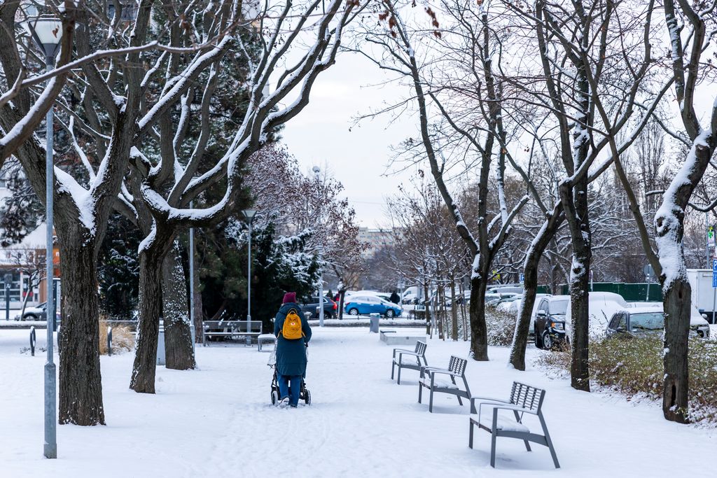 hó, havazás Budapesten