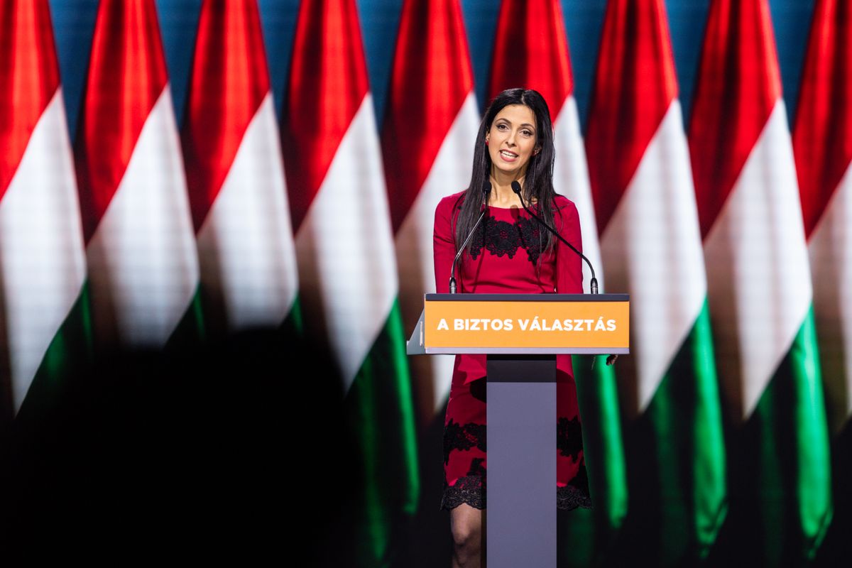 Fidesz kongresszus Koncz Zsófia