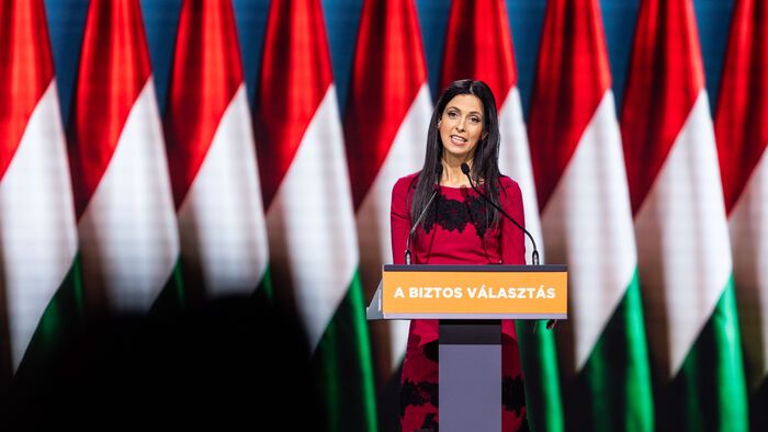Fidesz kongresszus Koncz Zsófia