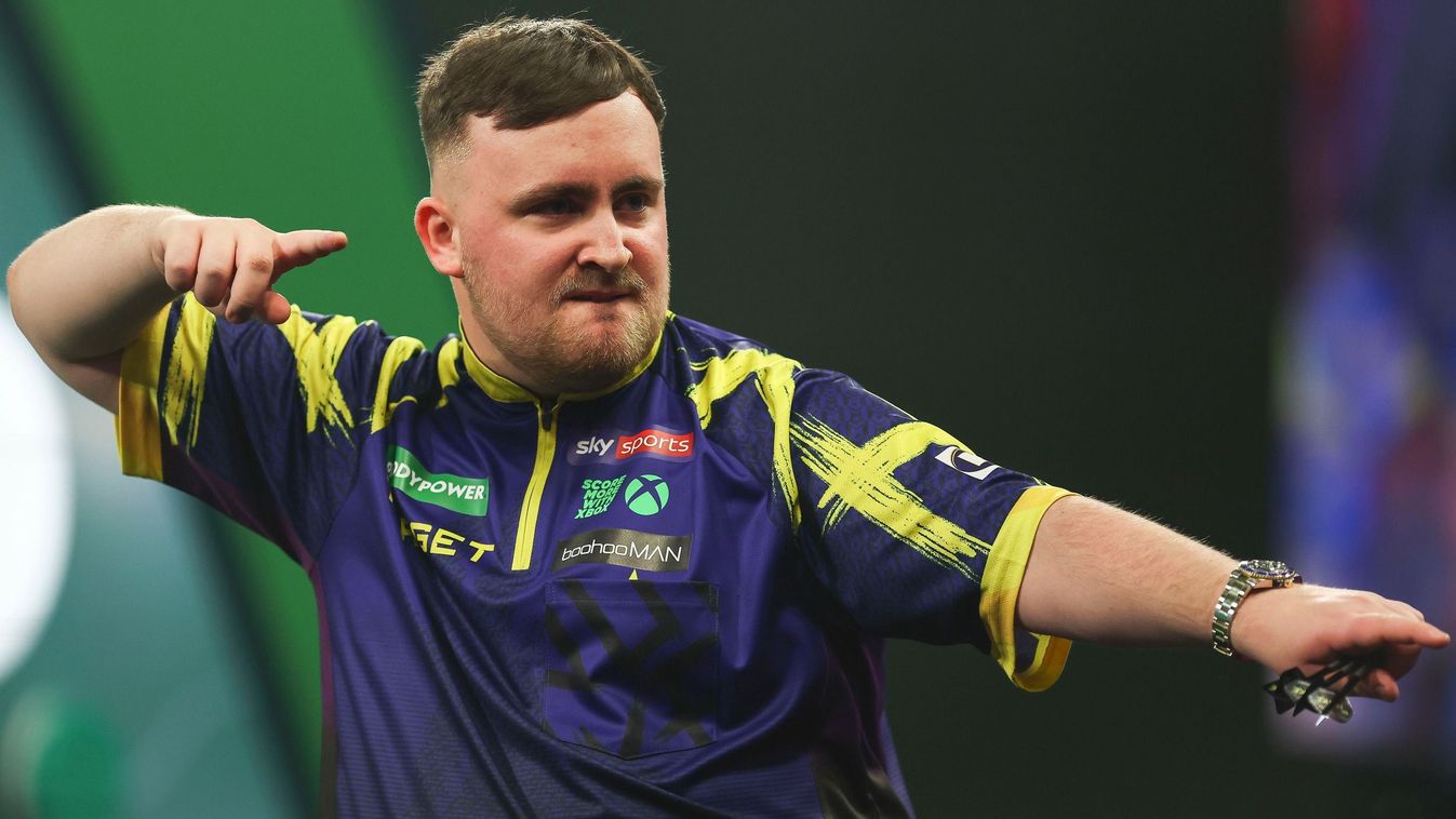Luke Littler: három darts-vb, három döntő, a 2026-os torna fináléjában Gian van Veen sem sok esélyt kapott tőle