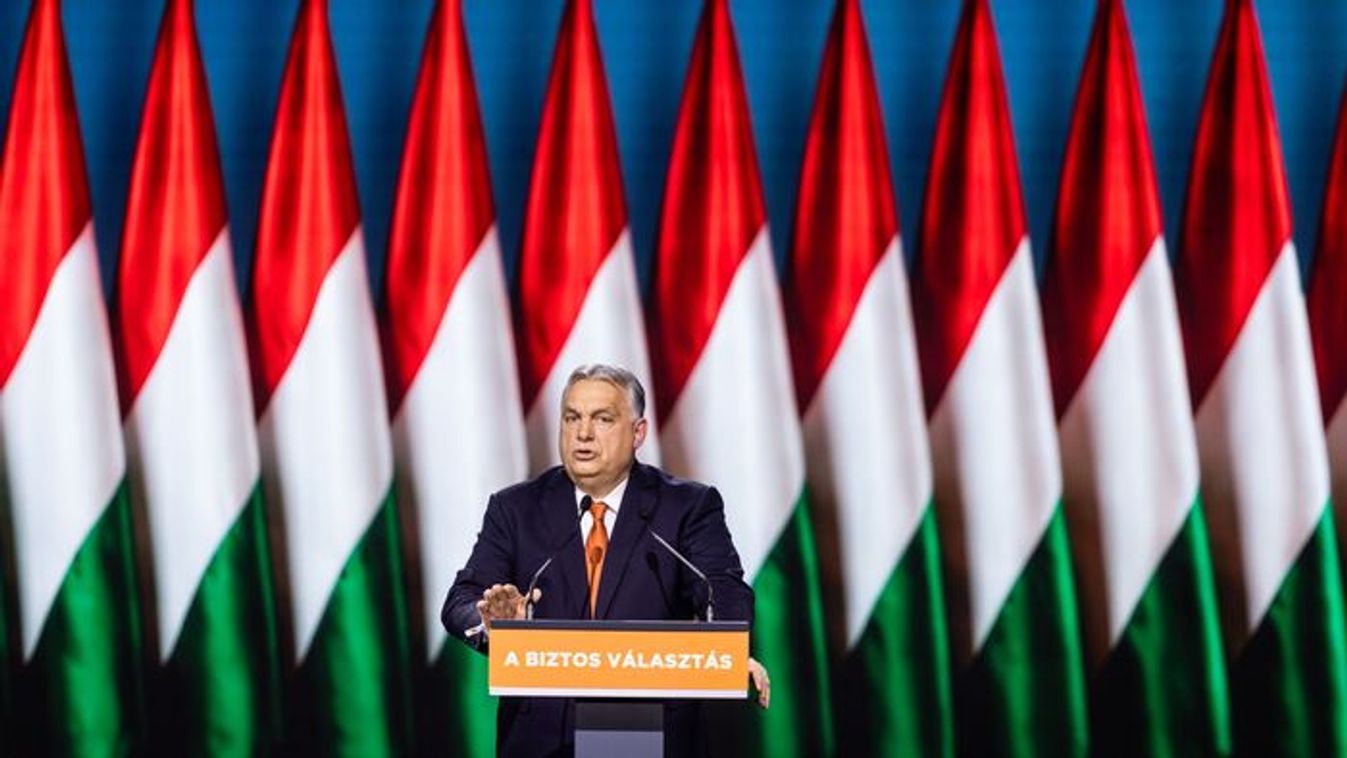 Prime Minister Viktor Orban at the Fidesz Congress (Photo: Balazs Ladoczki)