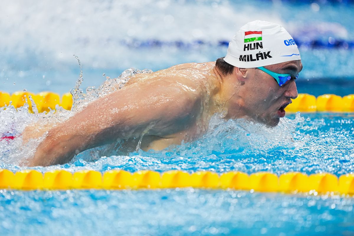 Milák Kristóf ismét edzésbe állt