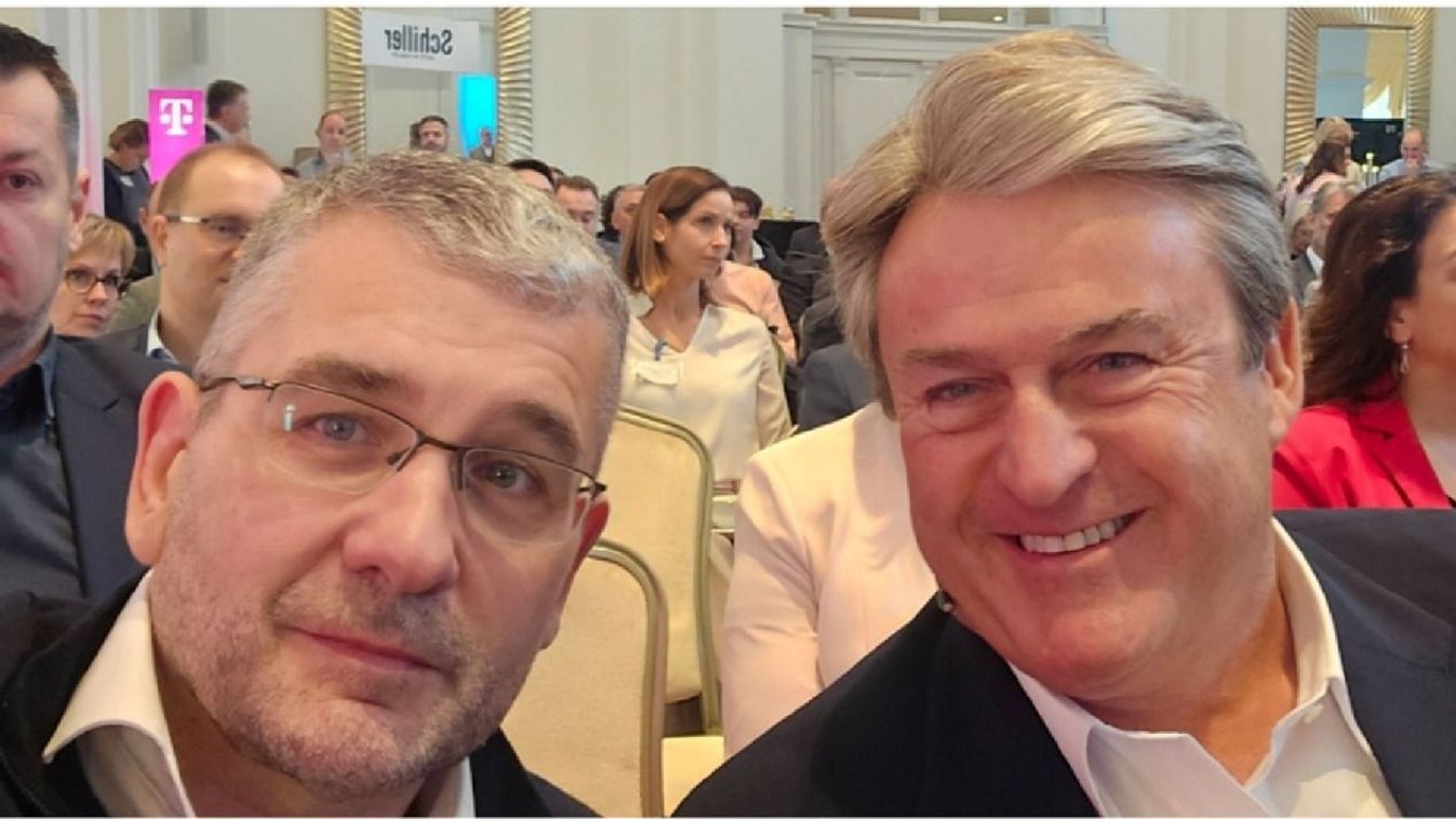 Kóka János és Kapitány István (Forrás: Facebook)