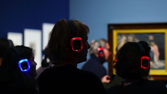 Blake the Silence Silent Disco a Szépművészeti Múzeumban az ország első múzeumi Silent Discója