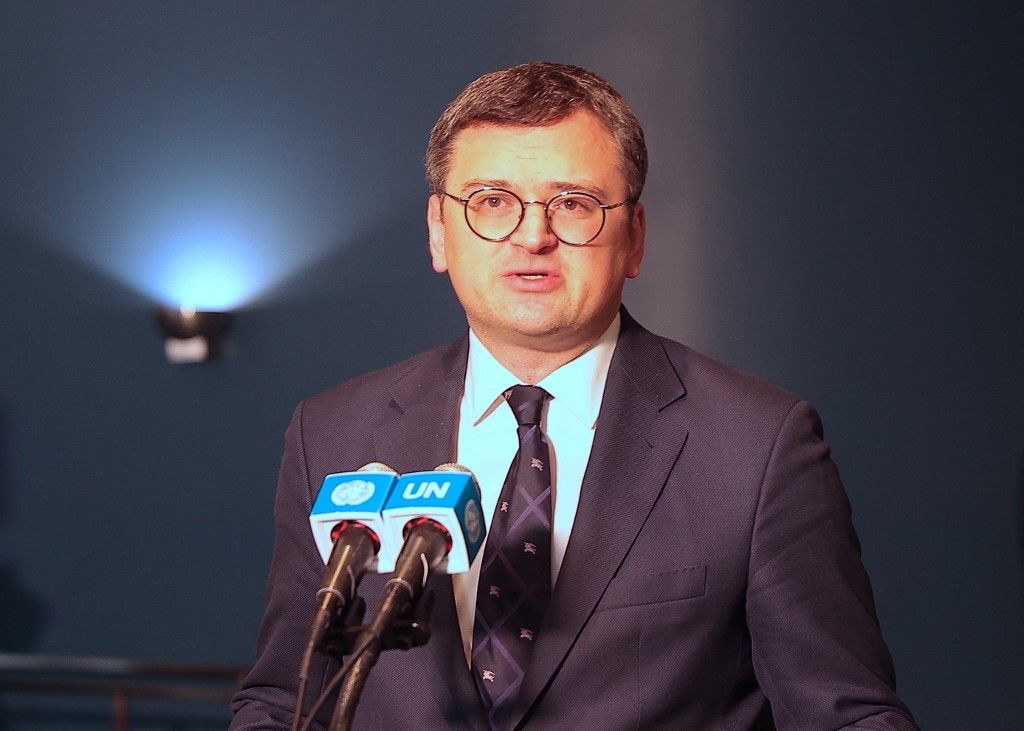 Dmitro Kuleba szerint tűzszünet lehet béke nem (Fotó: SELCUK ACAR / ANADOLU AGENCY)