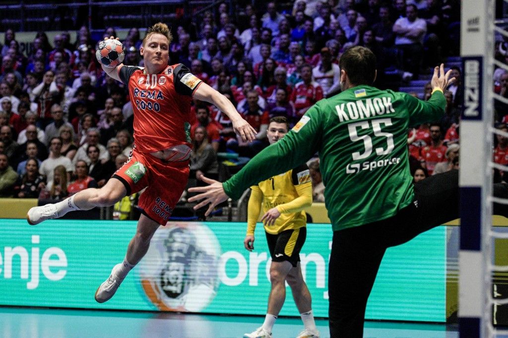 Ukrajna hálás ellenfél volt. Norvégia könnyű győzelemmel mutatkozott be a férfi kézilabda Eb-n