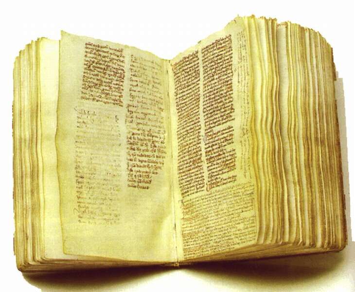 A Leuveni Kódex. Forrás: OSZK.