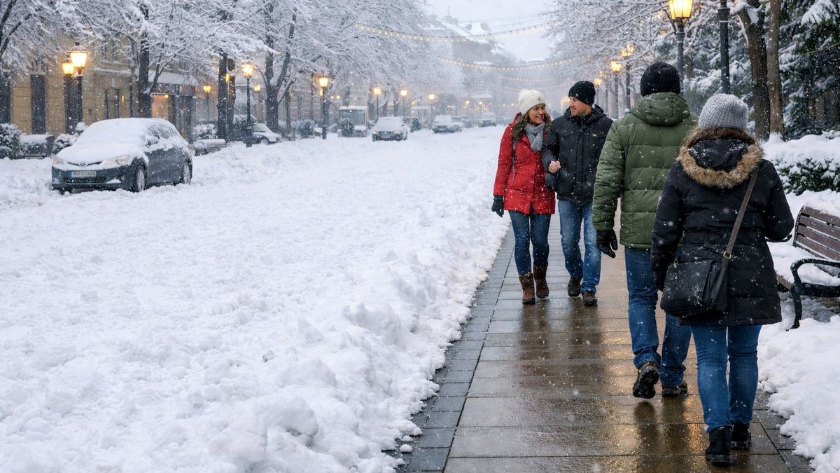 Emiatt kevés ország kiváltsága a fűtött járda és olykor akár úttest