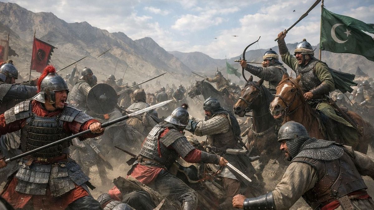 Egy közép-ázsiai ütközet, ami meghonosította a papírt nyugaton