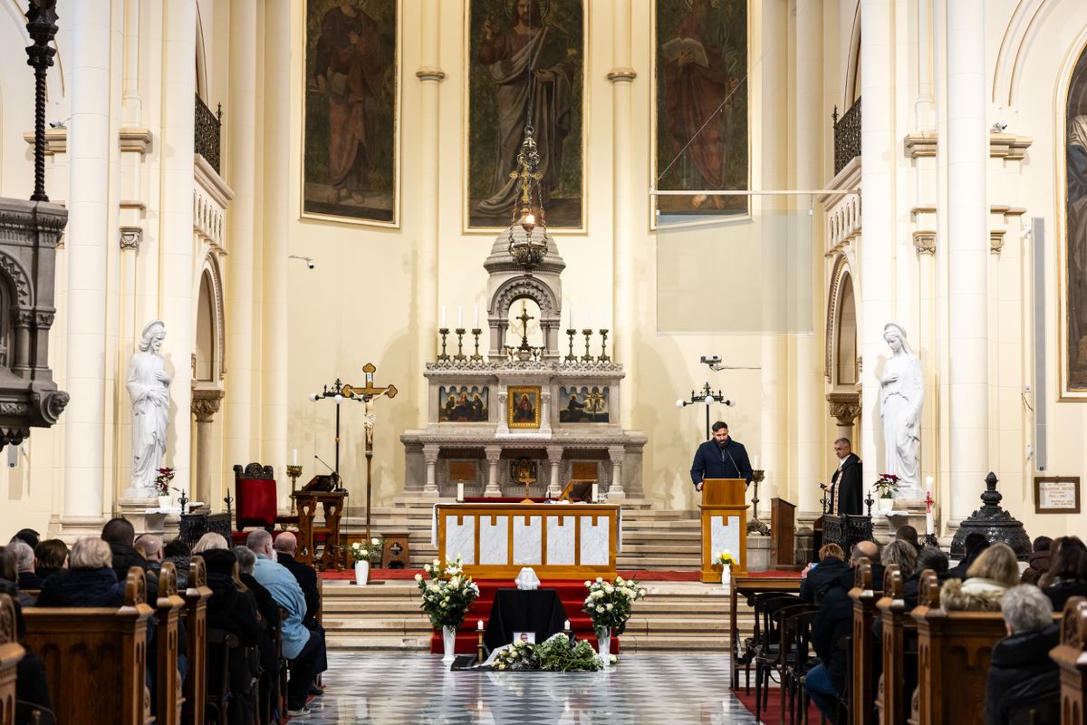 Csudai Sándor búcsúztatója, temetése 