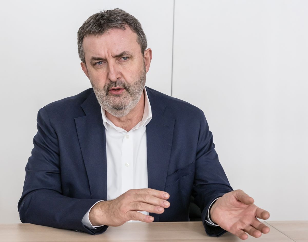 Palkovics László, a ZalaZONE Alapítvány kuratóriumi elnöke, mesterséges intelligenciáért felelős kormánybiztos (Fotó: MTI/Katona Tibor)