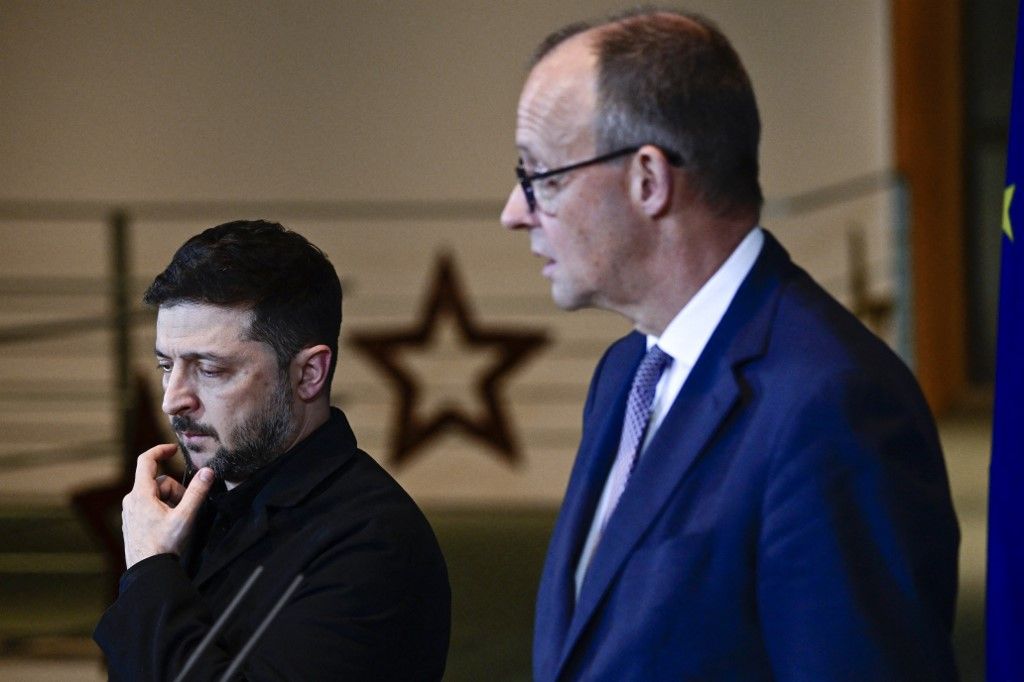 Zelenszkij nem sok jóra számíthat (Fotó: AFP)