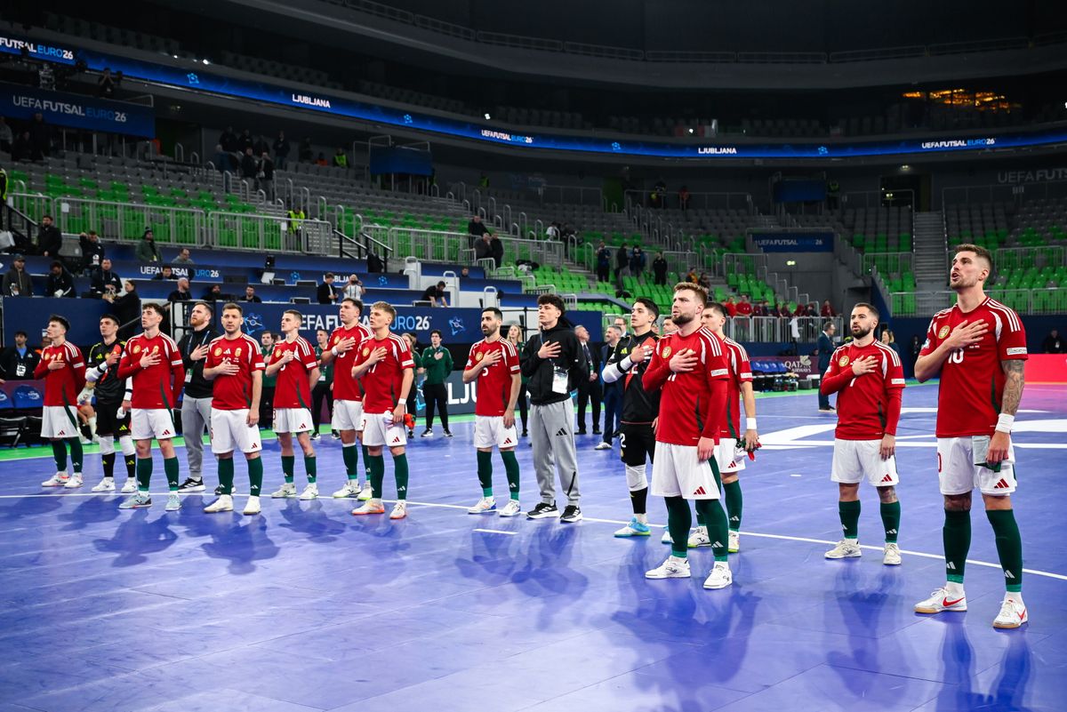 Jön a magyar–portugál mérkőzés a futsal Eb D csoportjának második fordulójában