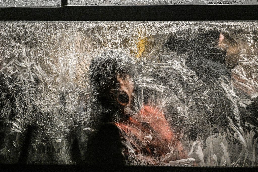 Ukrajna - Fagyos tél Kijevben