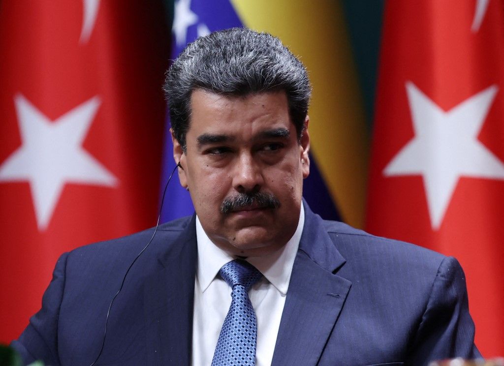 Nicolas Maduro volt venezuelai elnök Fotó: ADEM ALTAN / AFP