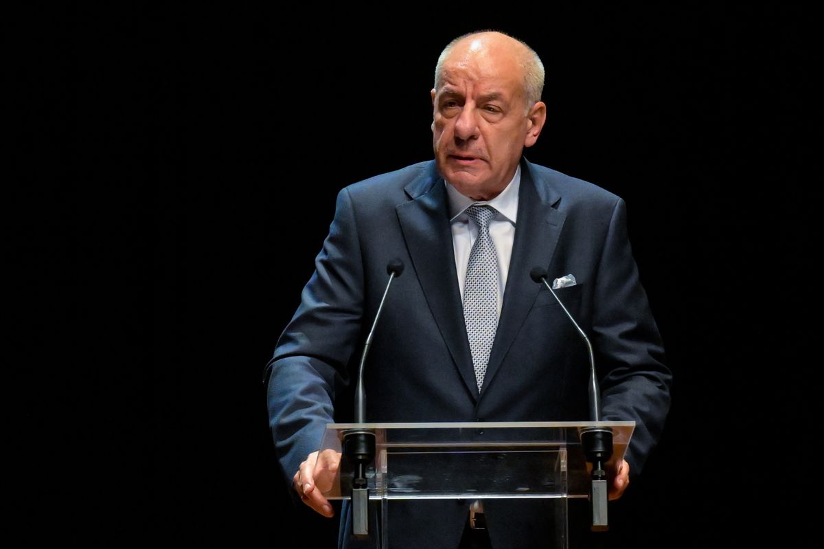 Pécs, 2025. november 15.
Sulyok Tamás köztársasági elnök beszédet mond az Országos Horvát Napon a pécsi Kodály Központban 2025. november 15-én.
MTI/Bruzák Noémi