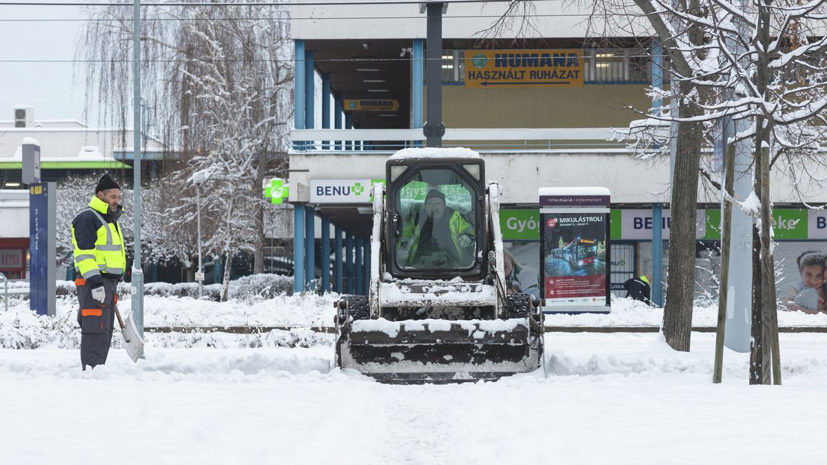Itt az újabb hóveszély, kiadták a riasztást