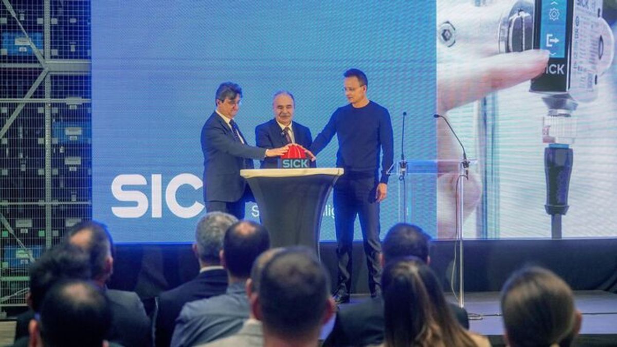 Peter Szijjarto: SICK Investment Creates Three Hundred New Jobs in Kunsziget