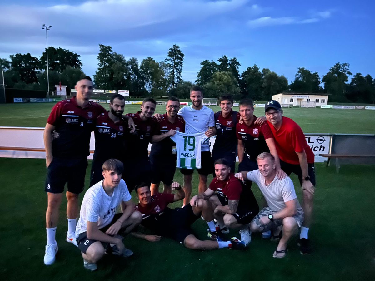 Varga Barnabás legutóbb 2023-ban járt az SV Eberaunál, amely csapat nélkül aligha jutott volna el az AEK Athénig