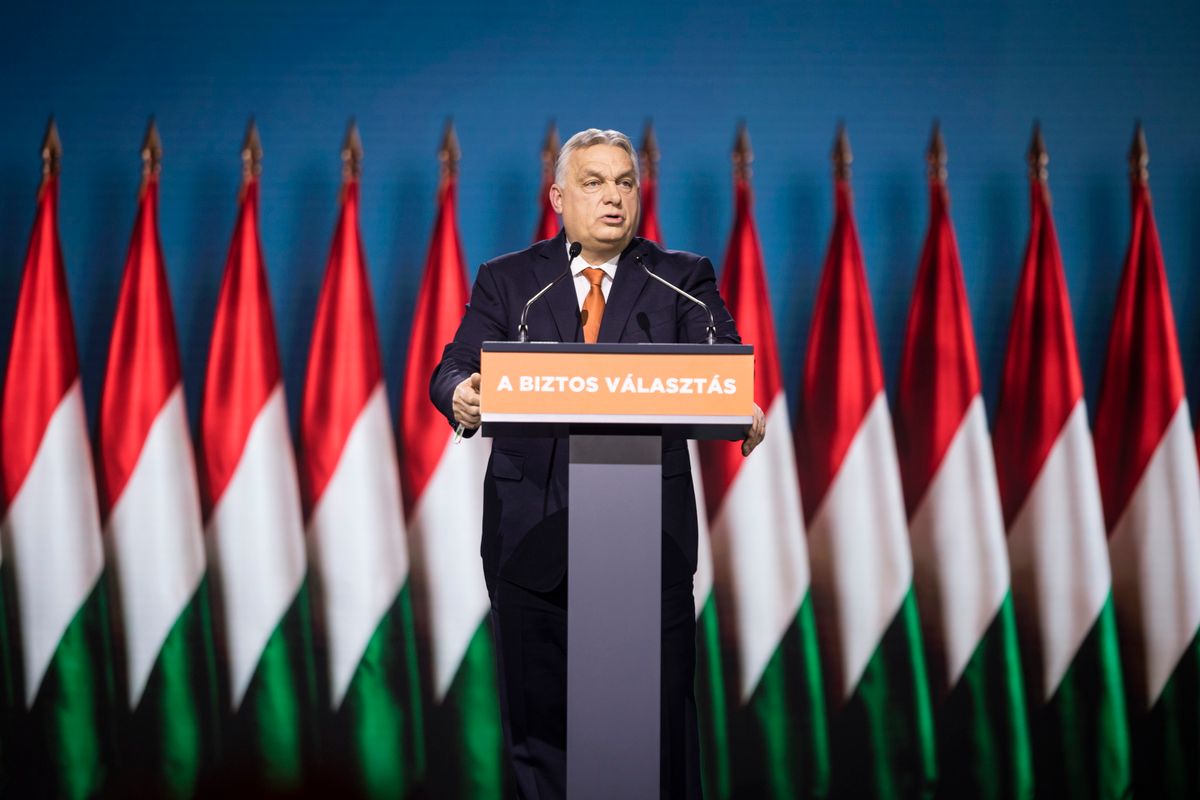 Orbán Viktor miniszterelnök, a Fidesz elnöke beszédet mond a párt kongresszusán a budapesti Hungexpón 2026. január 10-én