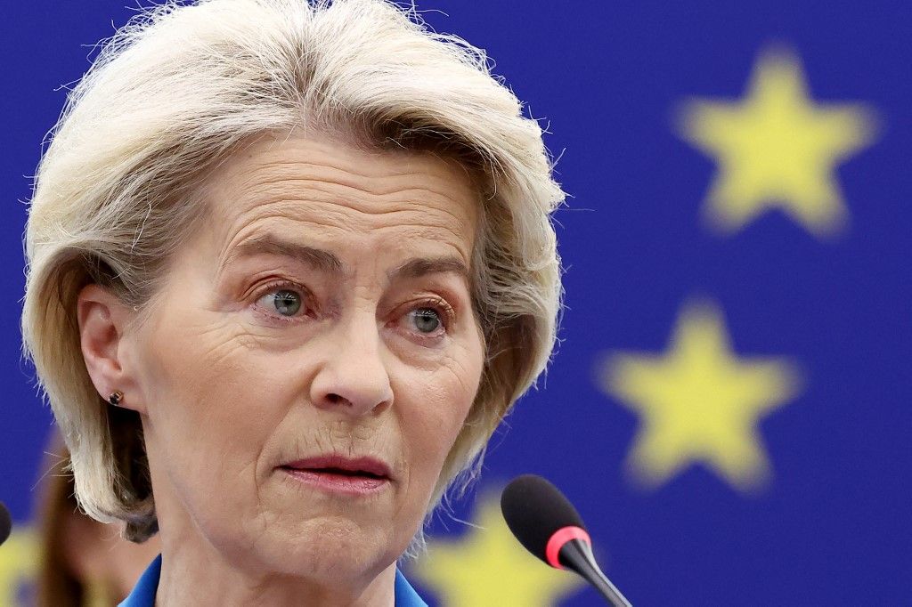 Brüsszel szerint Európa  biztonsága Ukrajnán múlik (Fotó: AFP)