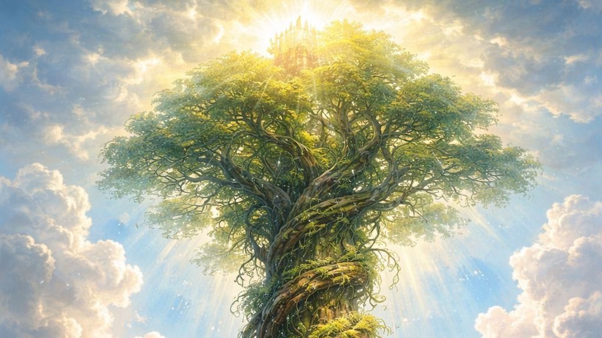 Az égigérő fa motívuma az ősmagyar hitvilágban és a magyar népmesékben