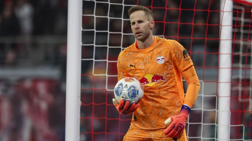 Gulácsi Péter lehúzta a rolót. (Fotó: JAN WOITAS / DPA)