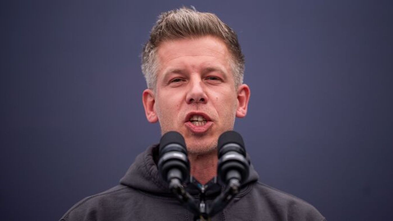 Peter Magyar, leader of the Tisza Party (Photo: MTI/Balogh Zoltan)