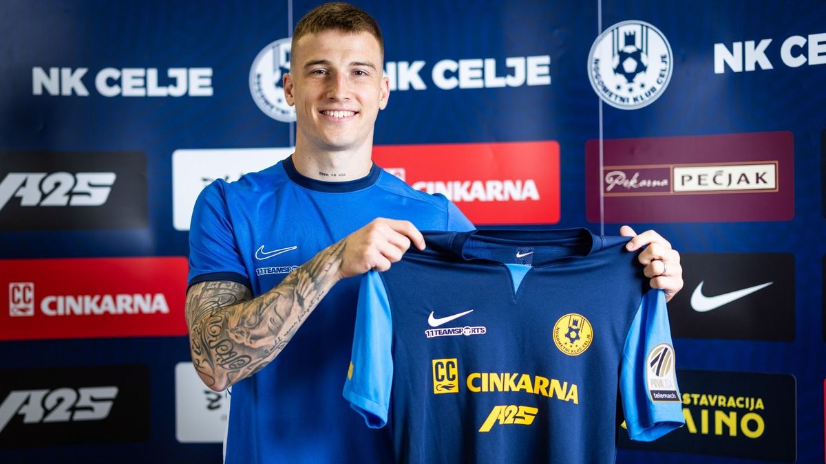 Franko Kovacevic az NK Celje játékosa, és a szlovén gólkirályjelöltért sokan versenyeznek. 