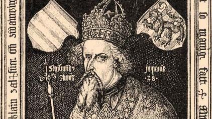 Zsigmond király. Nürnberg, Városháza.