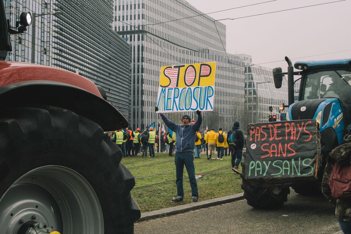 Ursula von der Leyenék a gazdák kárára intézkednek – közölte Gál Kinga Fotó: AFP