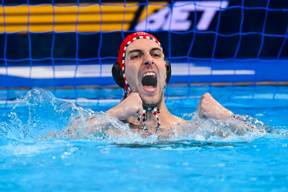 Vogel Soma szenzációsn védett a vízilabda Eb magyar–spanyol meccsén