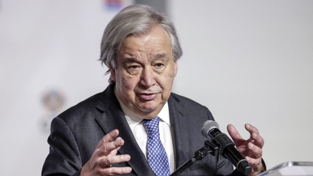 António Guterres ENSZ-főtitkár aggodalmát fejezte ki.