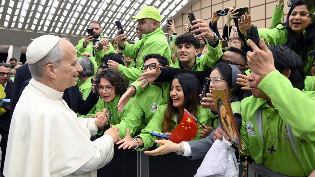 Leó pápa köszönetet mondott az önkénteseknek