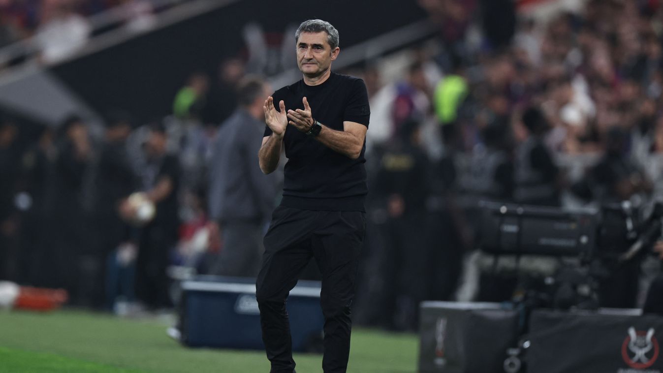 Ernesto Valverde, a Bilbao edzője is csak tapsolhatott az FC Barcelona játékát látva