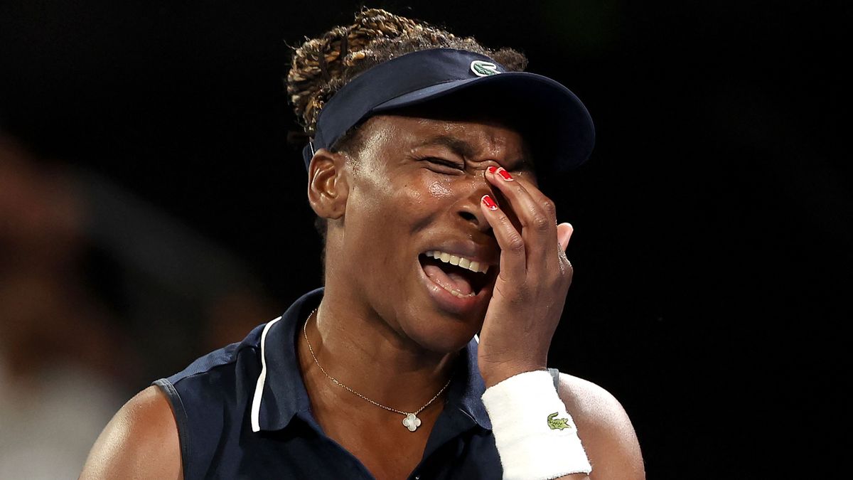 Venus Williams visszatért az Australian Openen, teljes összeomlás lett a vége + videó