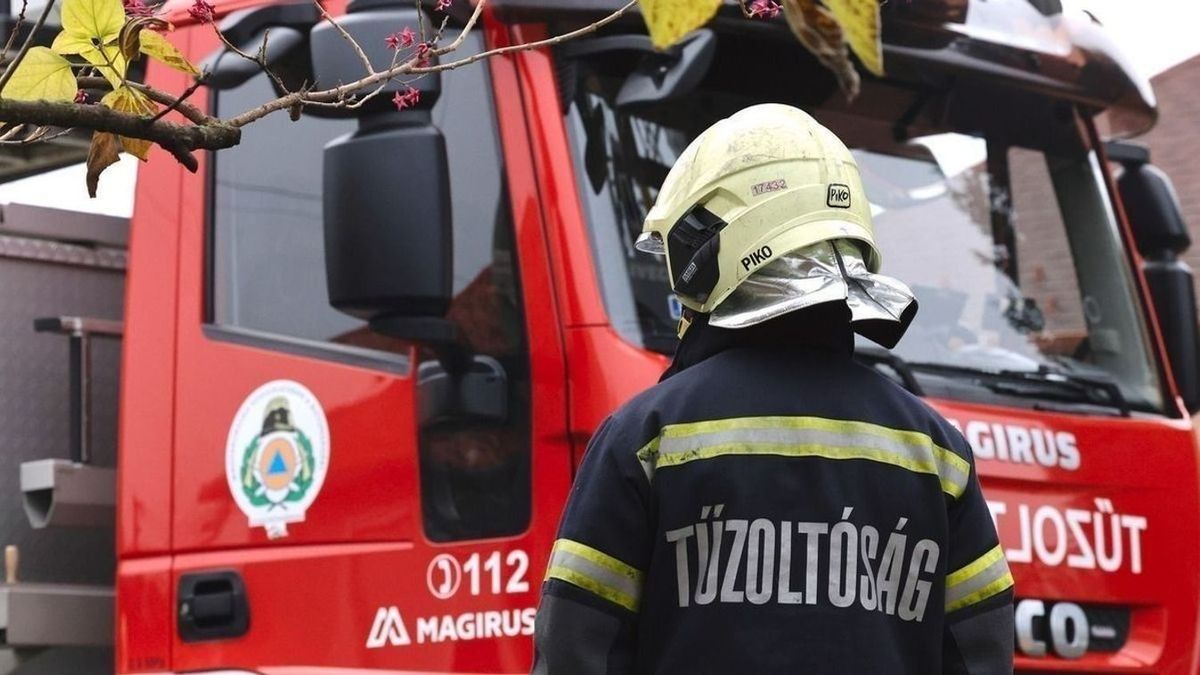 Kihozták az idős nőt az égő házból, a következő pillanatban összeomlott az épület