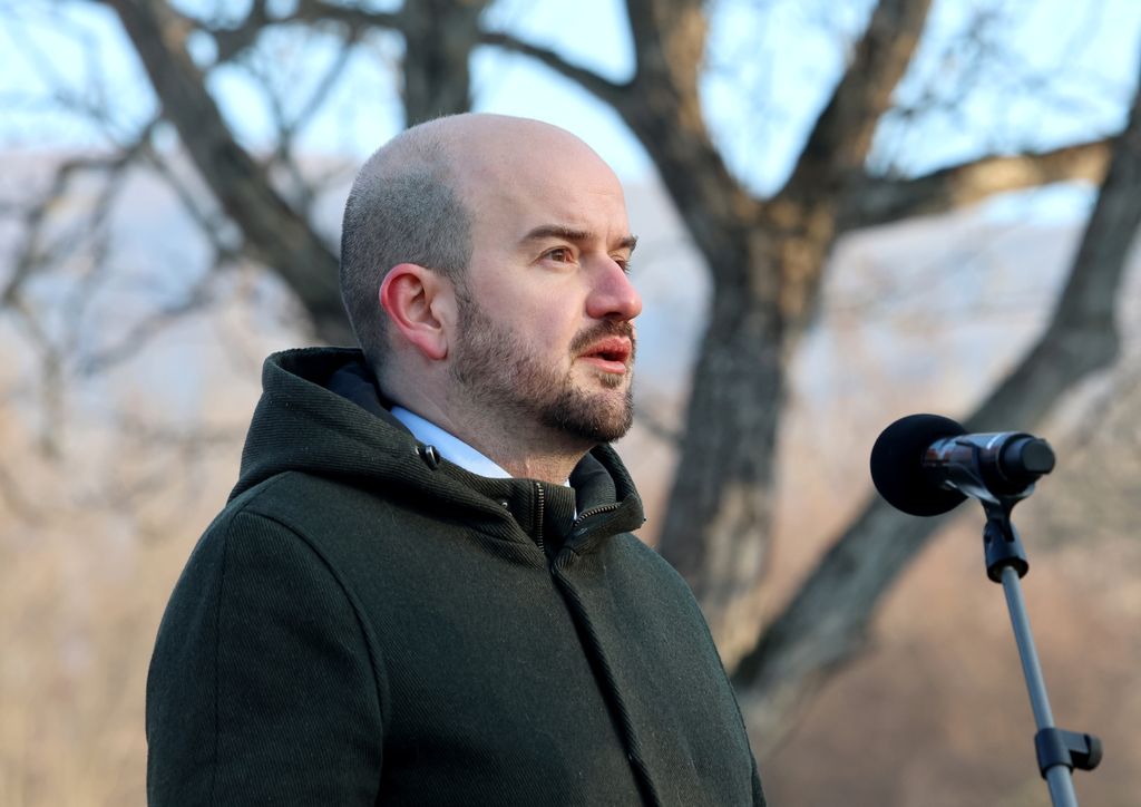 Megemlékezés a hejcei katasztrófa huszadik évfordulóján a Borsó-hegyen