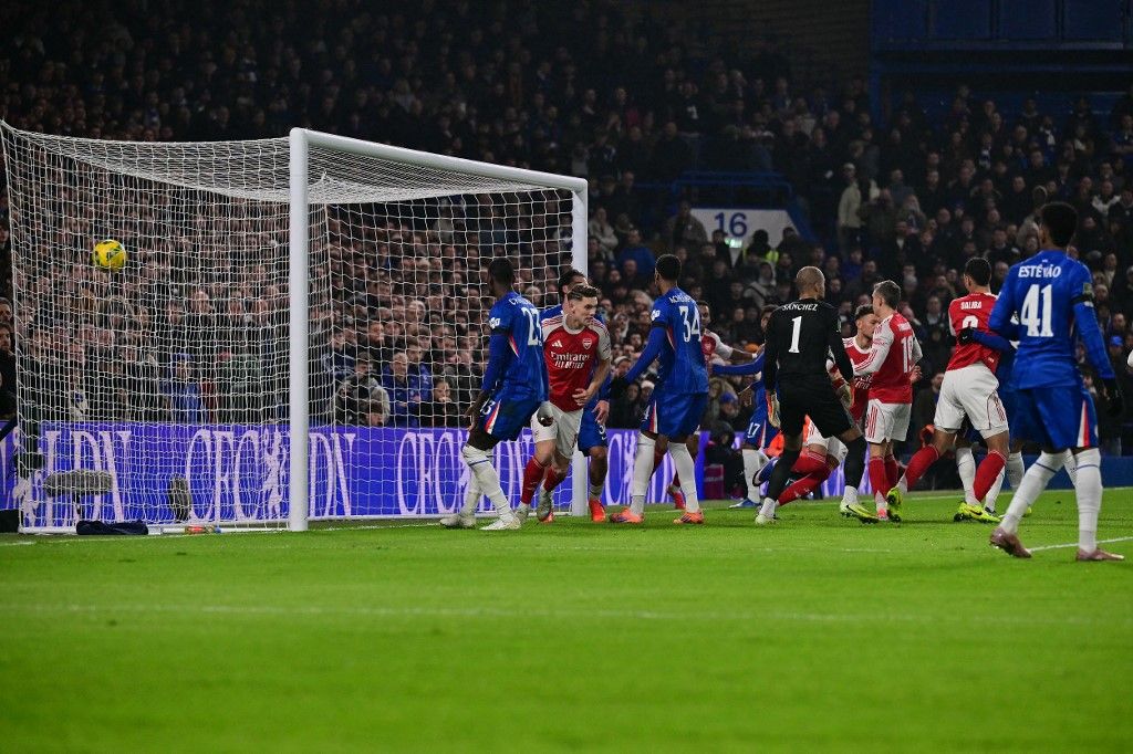 Ben White góljának pillanata