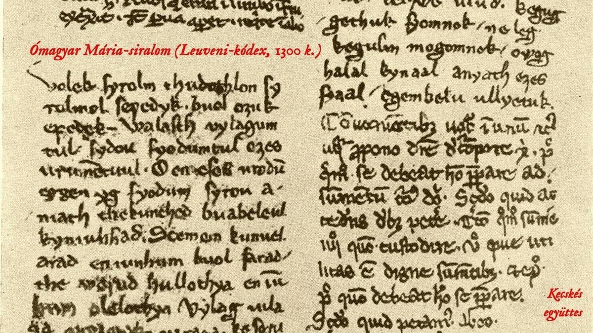 Ómagyar Mária Siralom. Forrás: Kecskés Együttes.