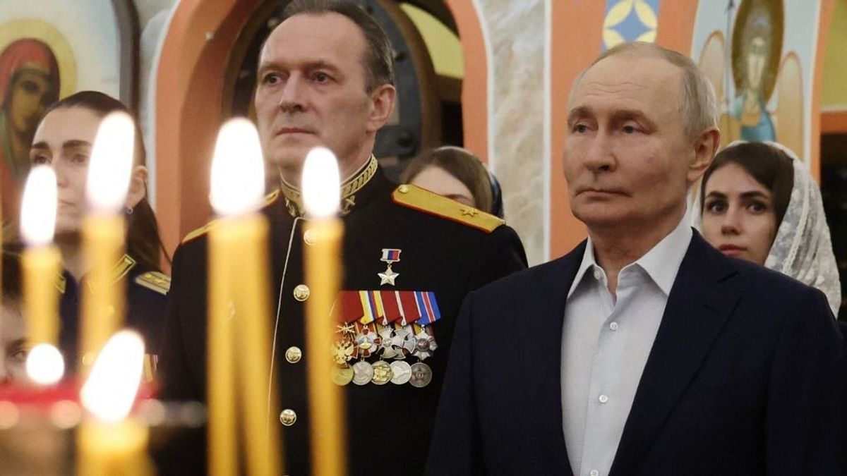 Meglepő üzenet jött Putyintól karácsony éjjel