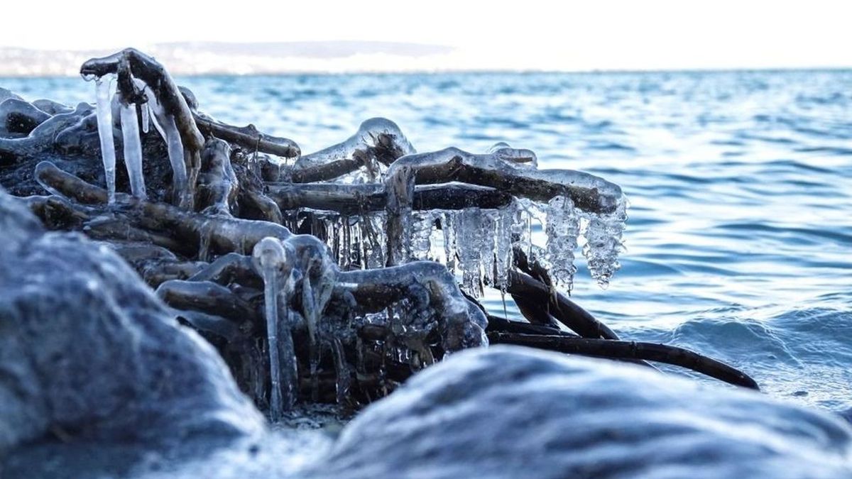 Fagy a Balaton, de korizni még nem lehet rajta