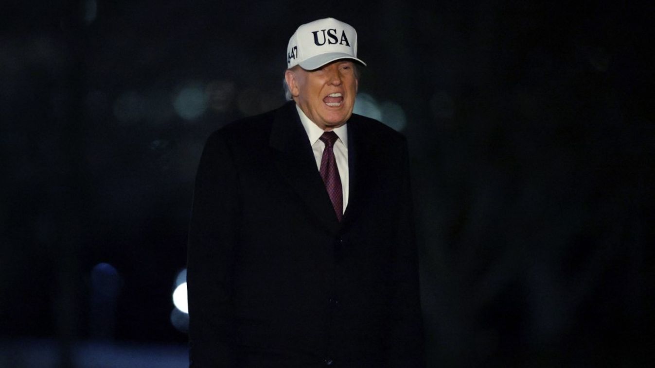 Donald Trump amerikai elnök (Fotó: AFP)