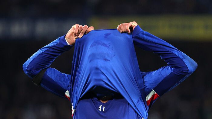 Egyesült Királyság - Estevao, a Chelsea játékosa a Chelsea–Arsenal közötti mérkőzésen