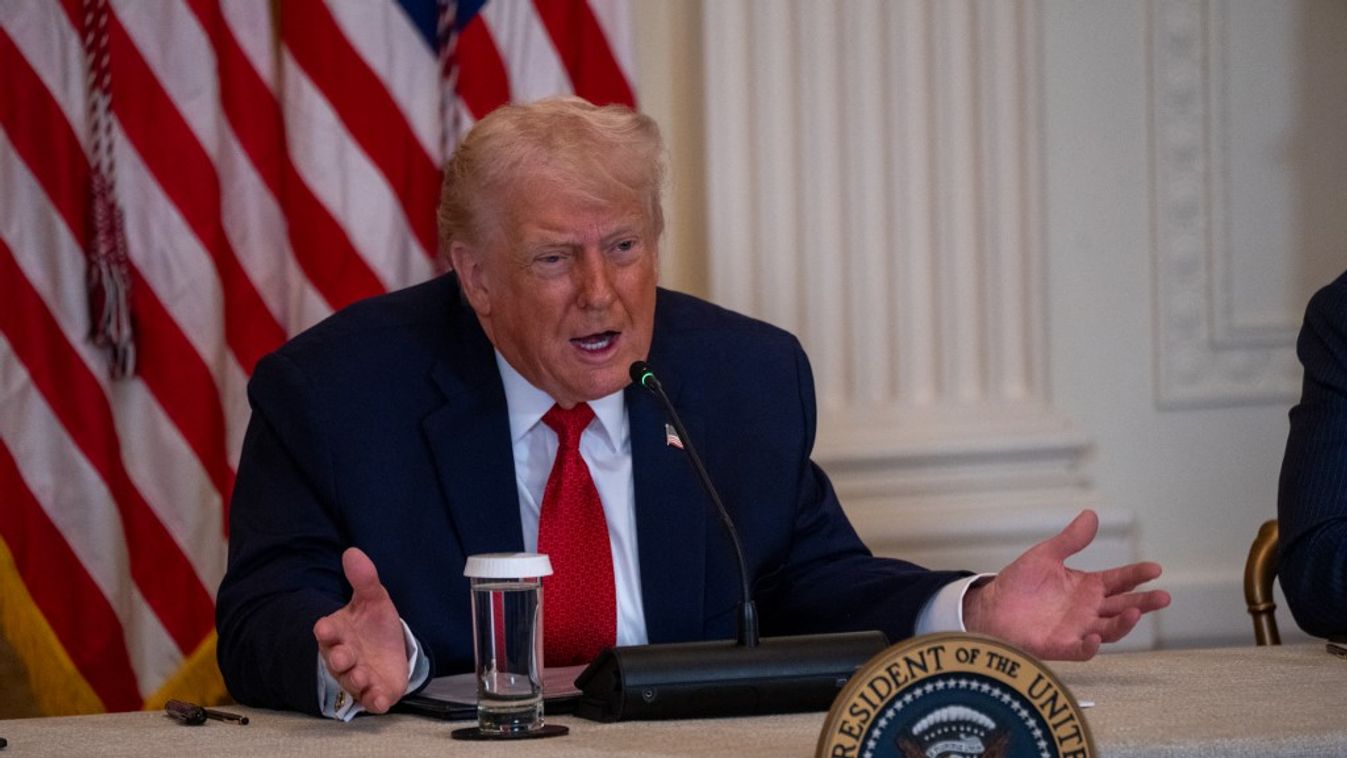 Donald Trump amerikai elnök (Fotó: AFP)