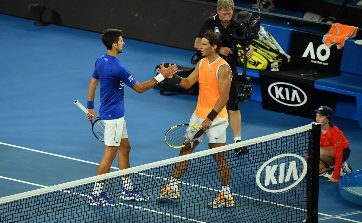 Alcaraz nagy elődje, Rafael Nadal két Australian Open-döntőt játszott Novak Djokovics ellen, ezeket is a szerb klasszis nyerte