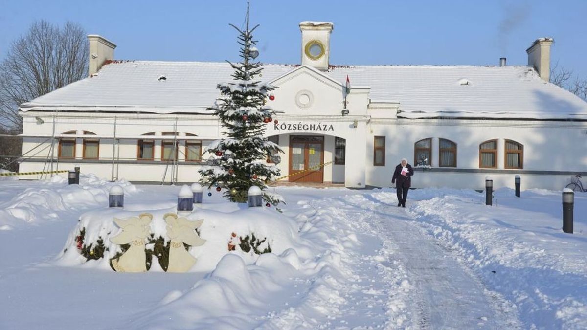 Itt az új rekord, Szabolcsban mérték a legvastagabb hótakarót